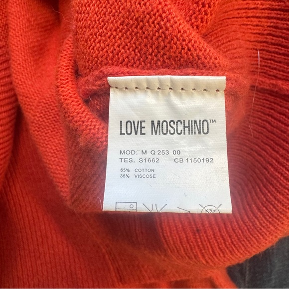 Love Moschino Chain Detail Cardigan Sweater - Picture 7 of 8